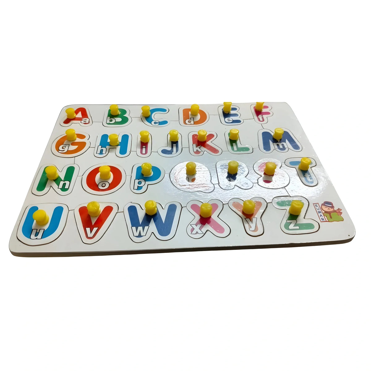 Alphapet With small letter Wooden Puzzle | Wooden | Educational Toys| 3+ Years