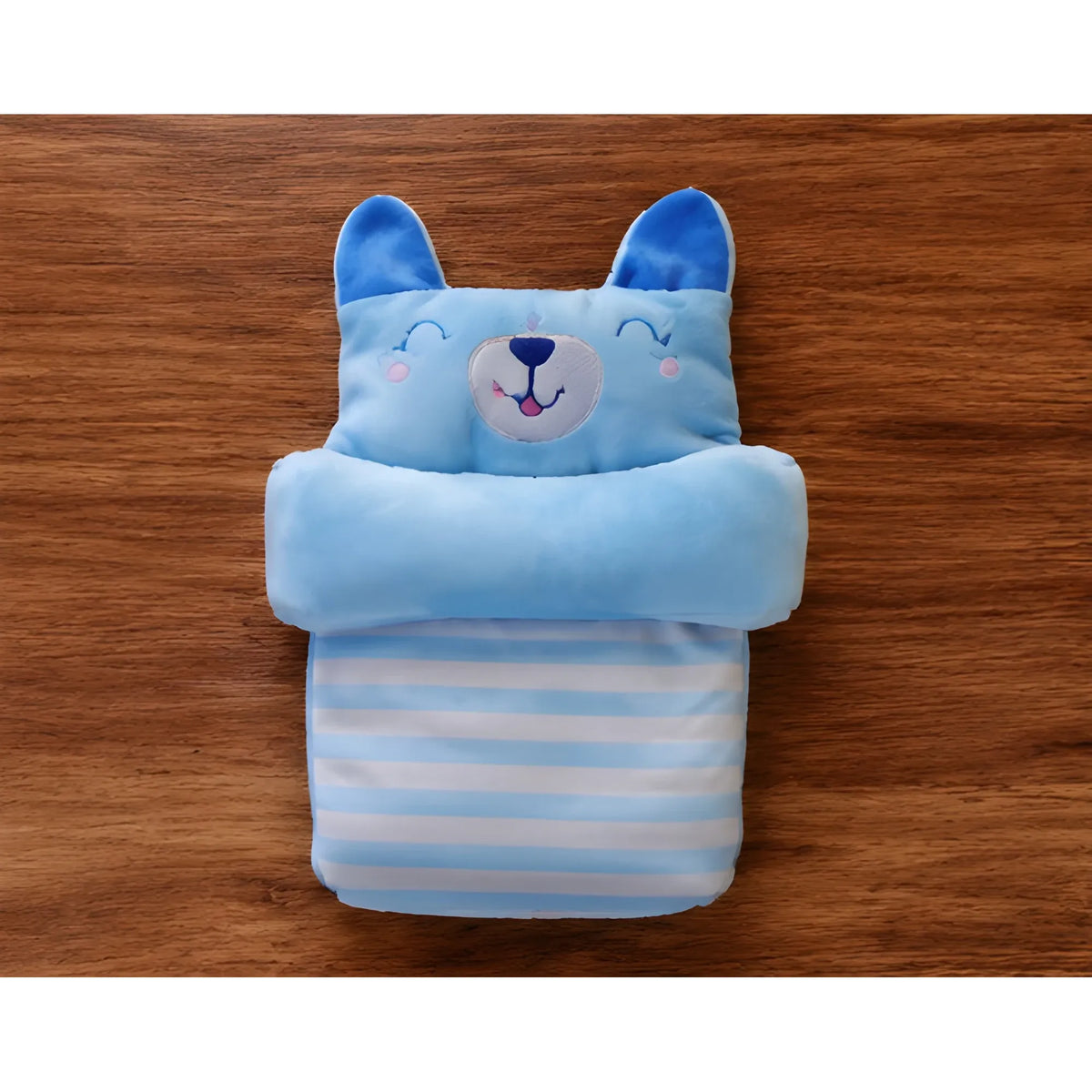 Cotton Baby Neck Pillow (Blue)