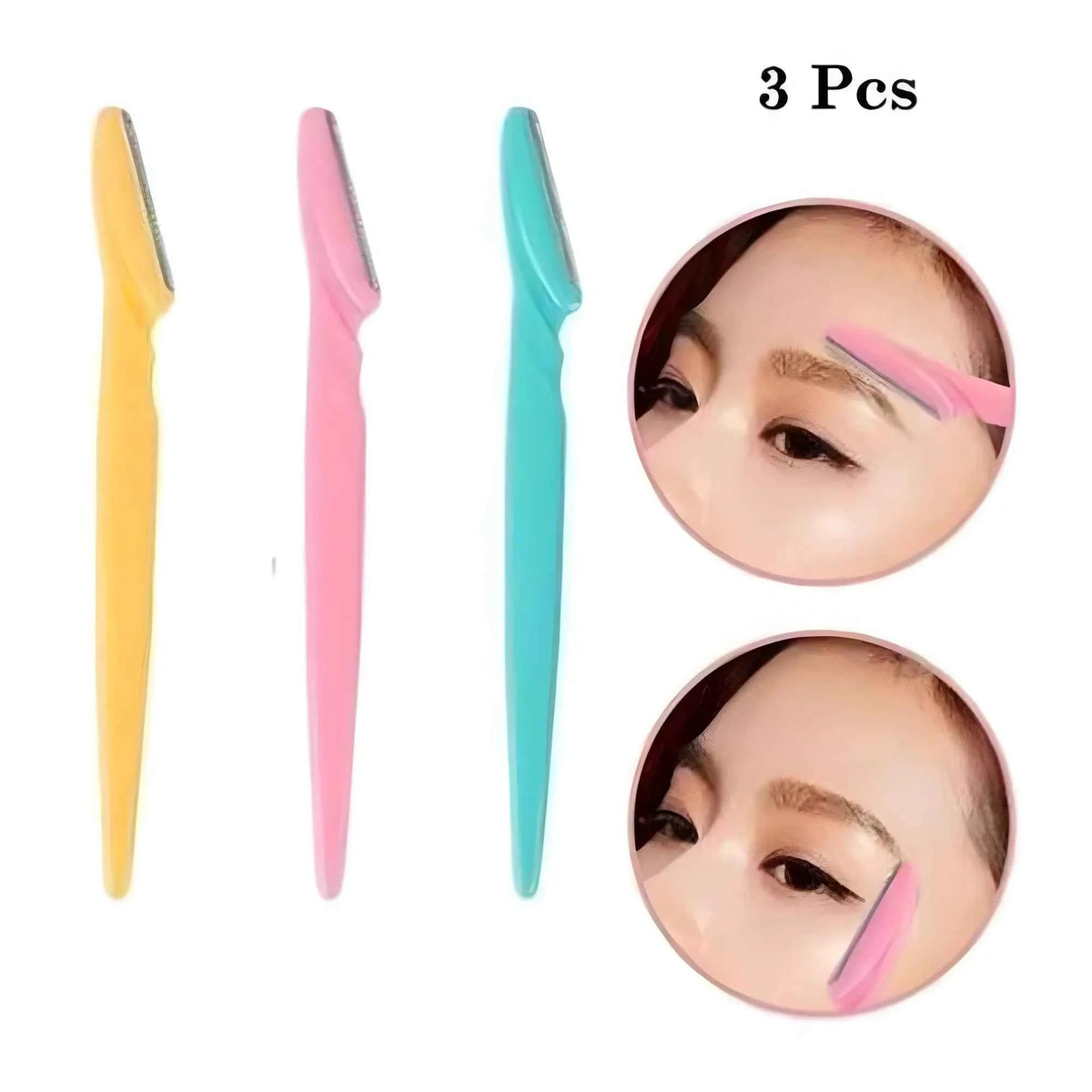 Novara Pack of _Facial Razor Set Eyebrow and Face Shaving Trimmer