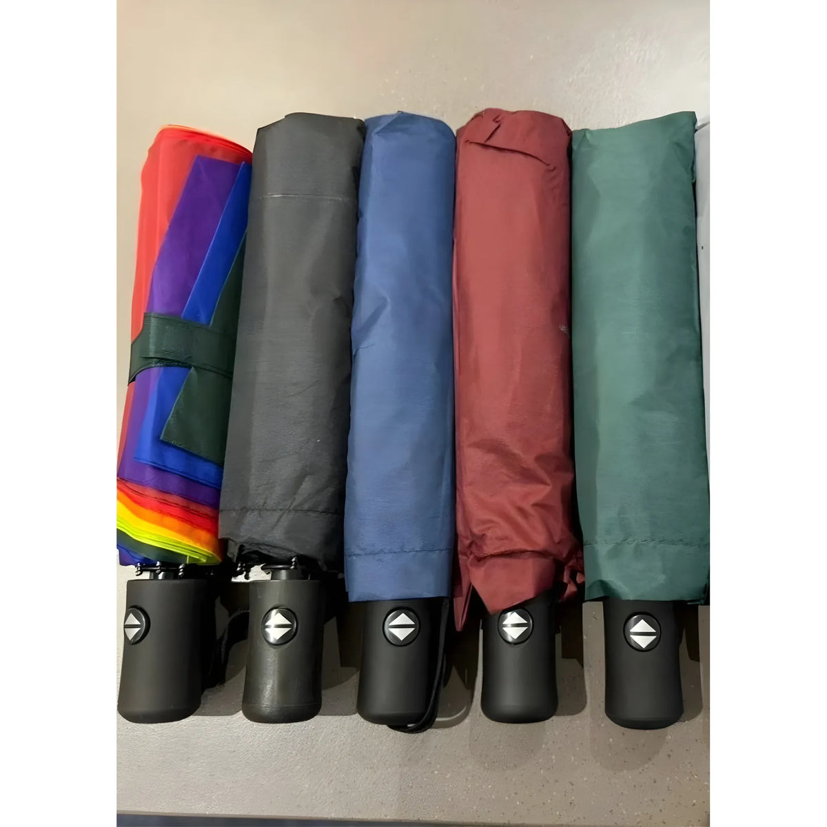 Auto Open Close UV Umbrella (Blue)