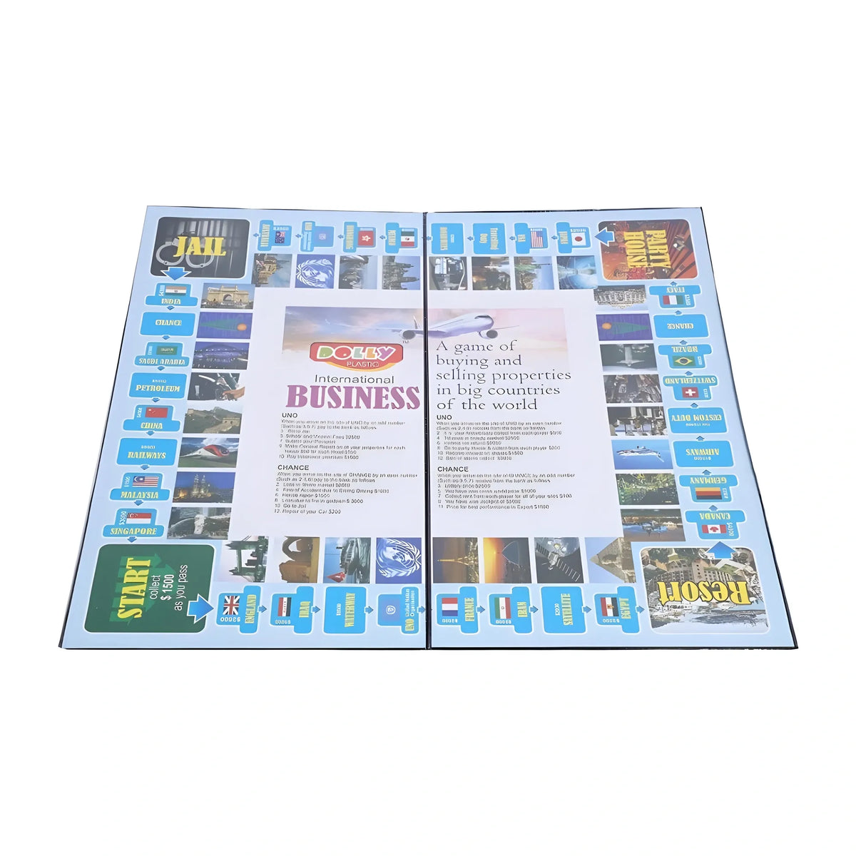 International Business |  Cardboard |  Board Games | 5+ Years