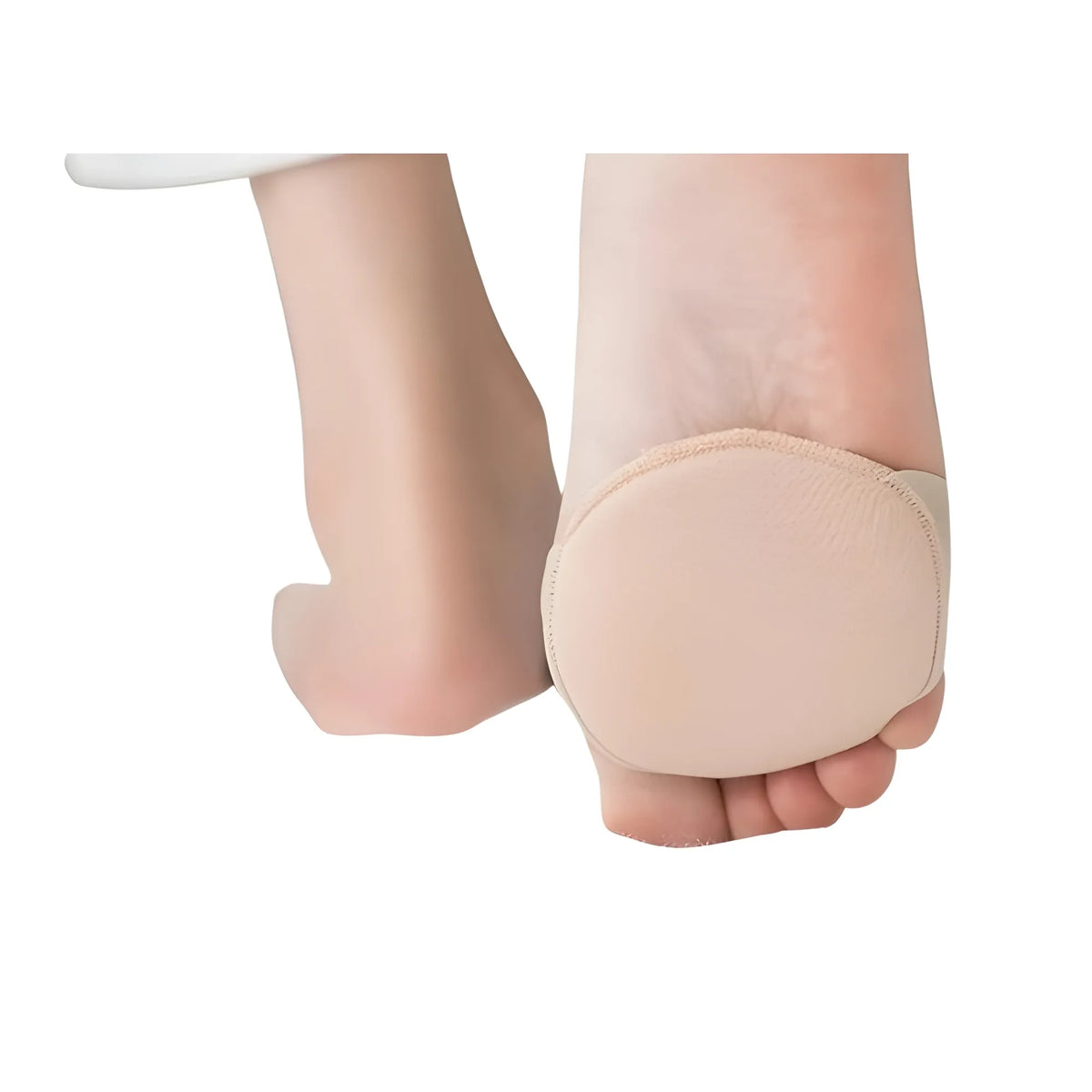 Pack of 2 Honeycomb Fabric Forefoot Pads (Beige)