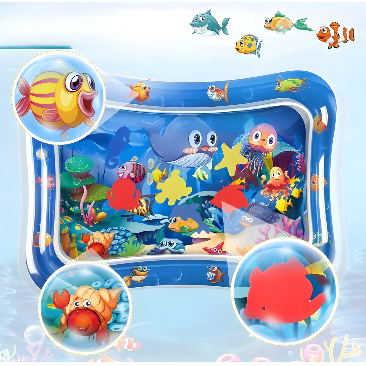 Baby Water Play Mat (Multicolor)