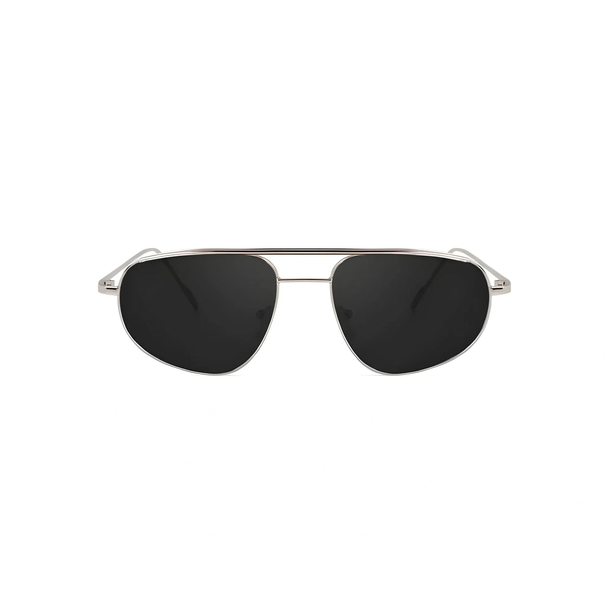 Classic Unisex UV400 Protection Sunglasses (Silver)