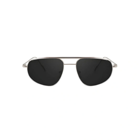 Classic Unisex UV400 Protection Sunglasses (Silver)