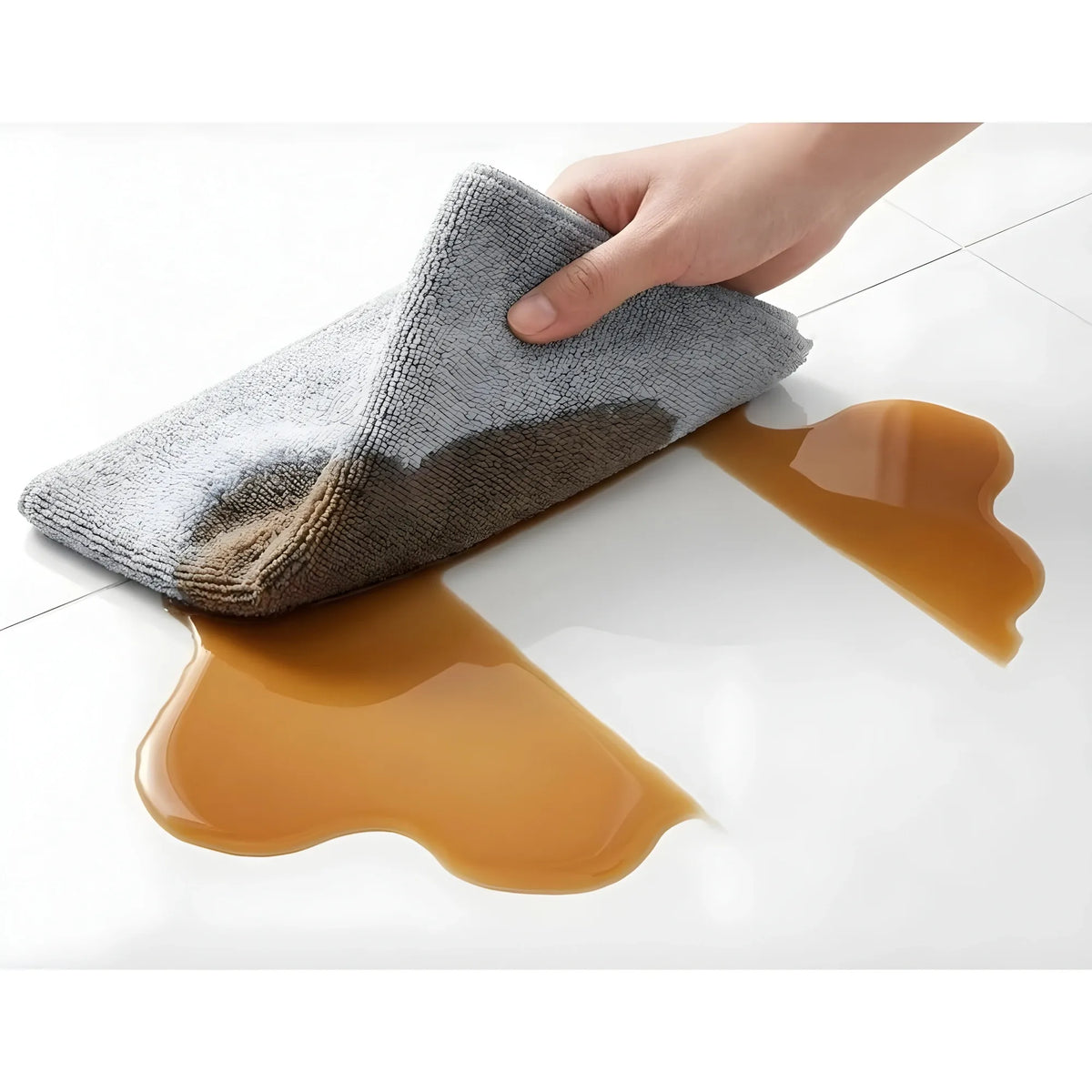 Pack of 2 Microfiber Cleaning Cloth (Grey)
