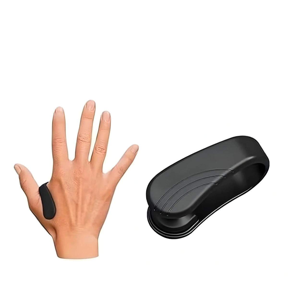 Pack of 3 Sugar Clip (Black)