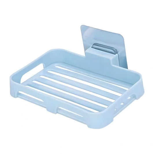 Pack of 5_Magic Sticker Soap Holder – Wall-Mount Soap Organizers (Color: Assorted )