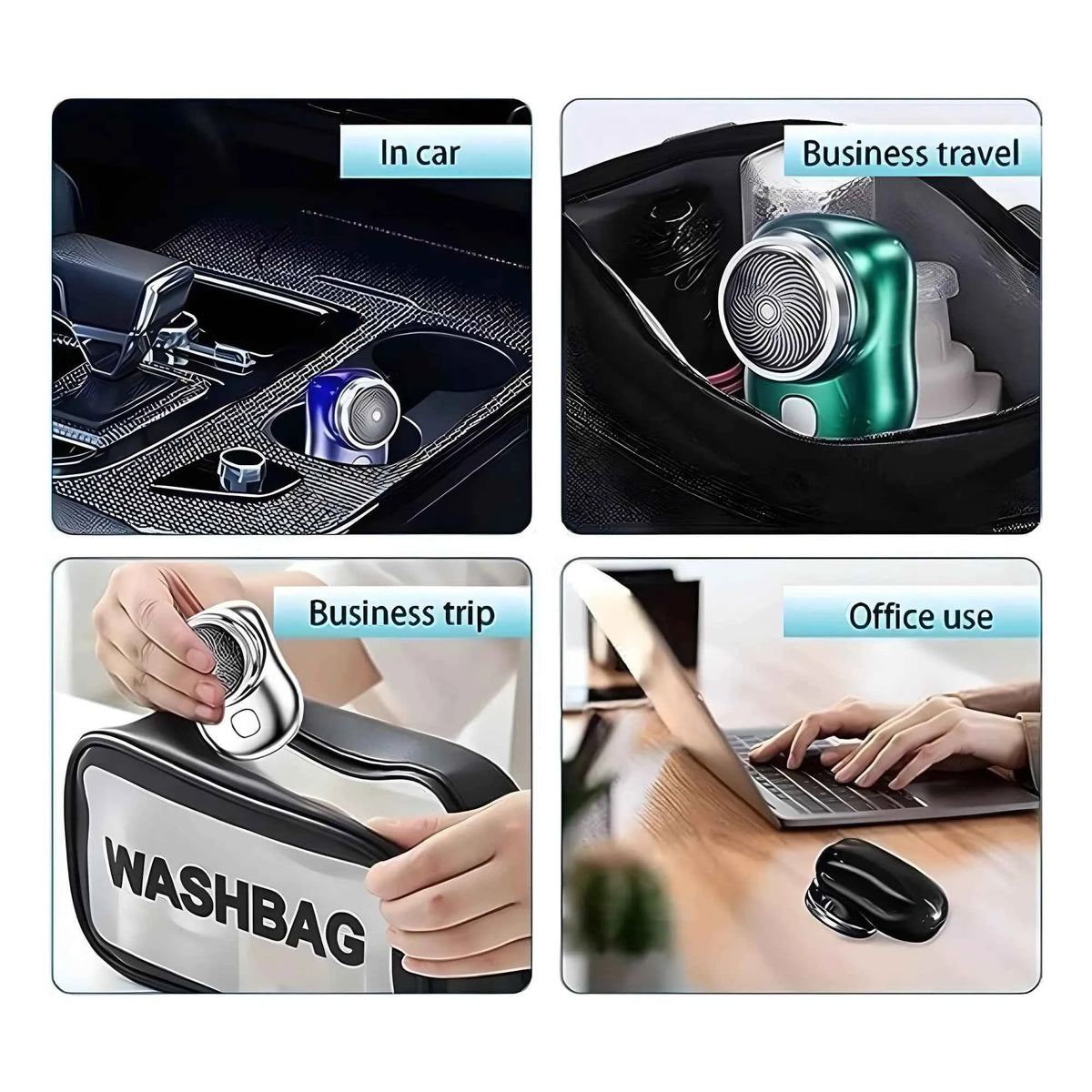 Celestia Stainless Steel Mini Electric Portable Shaver For