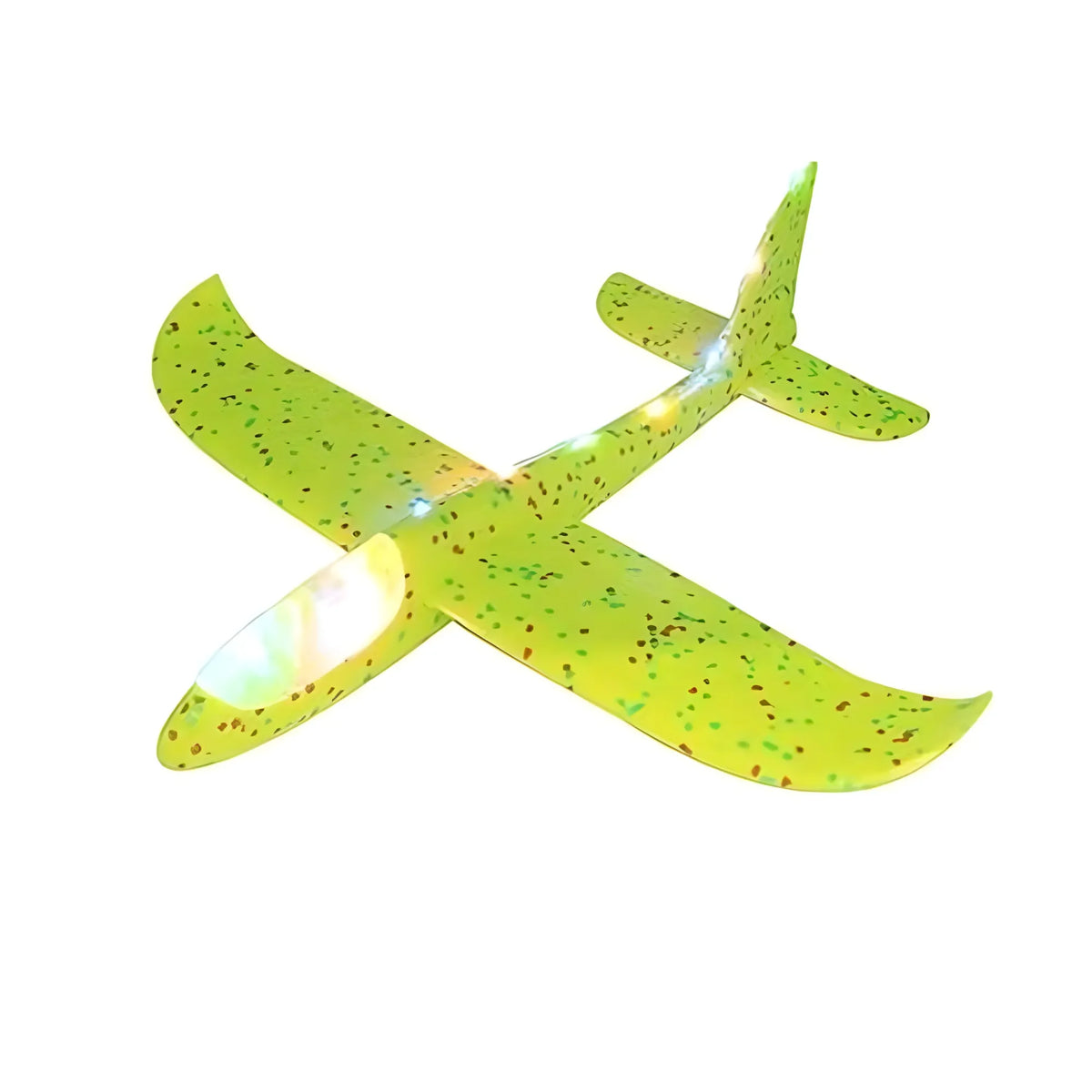 Plastic 3D Throw Foam Plane Aeroplane Gliders, Flying Aircraft Pack Of 1 (Multicolor )