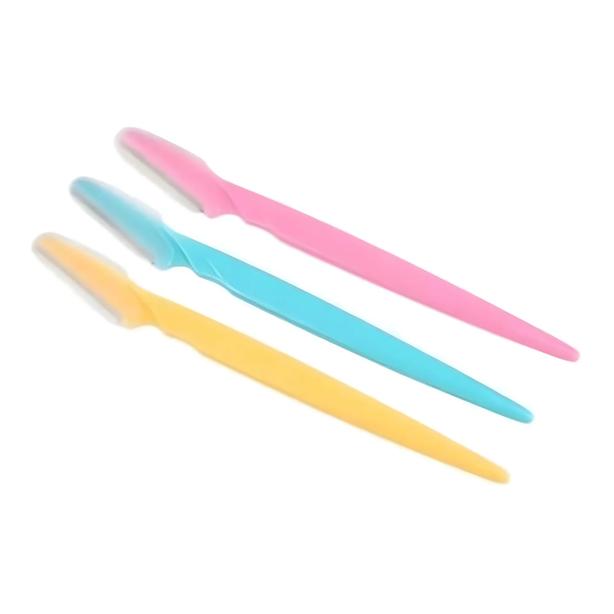 Pack of 3_Facial Razor Set Eyebrow and Face Shaving Trimmer (Color: Assorted )