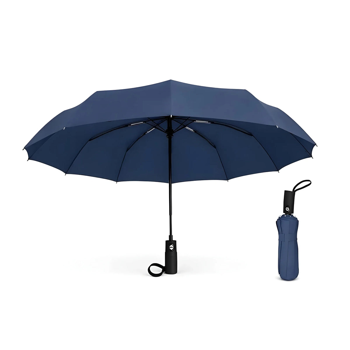 Pack of 2 Auto Open Close UV Umbrella (Blue)