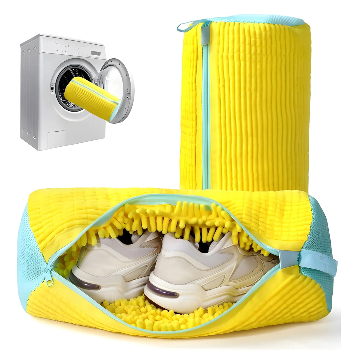 Shoe Washing Machine Bag (Yellow)