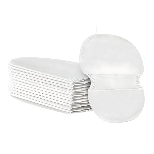 Pack of 2 Sweat Pads(10 pieces set, white)