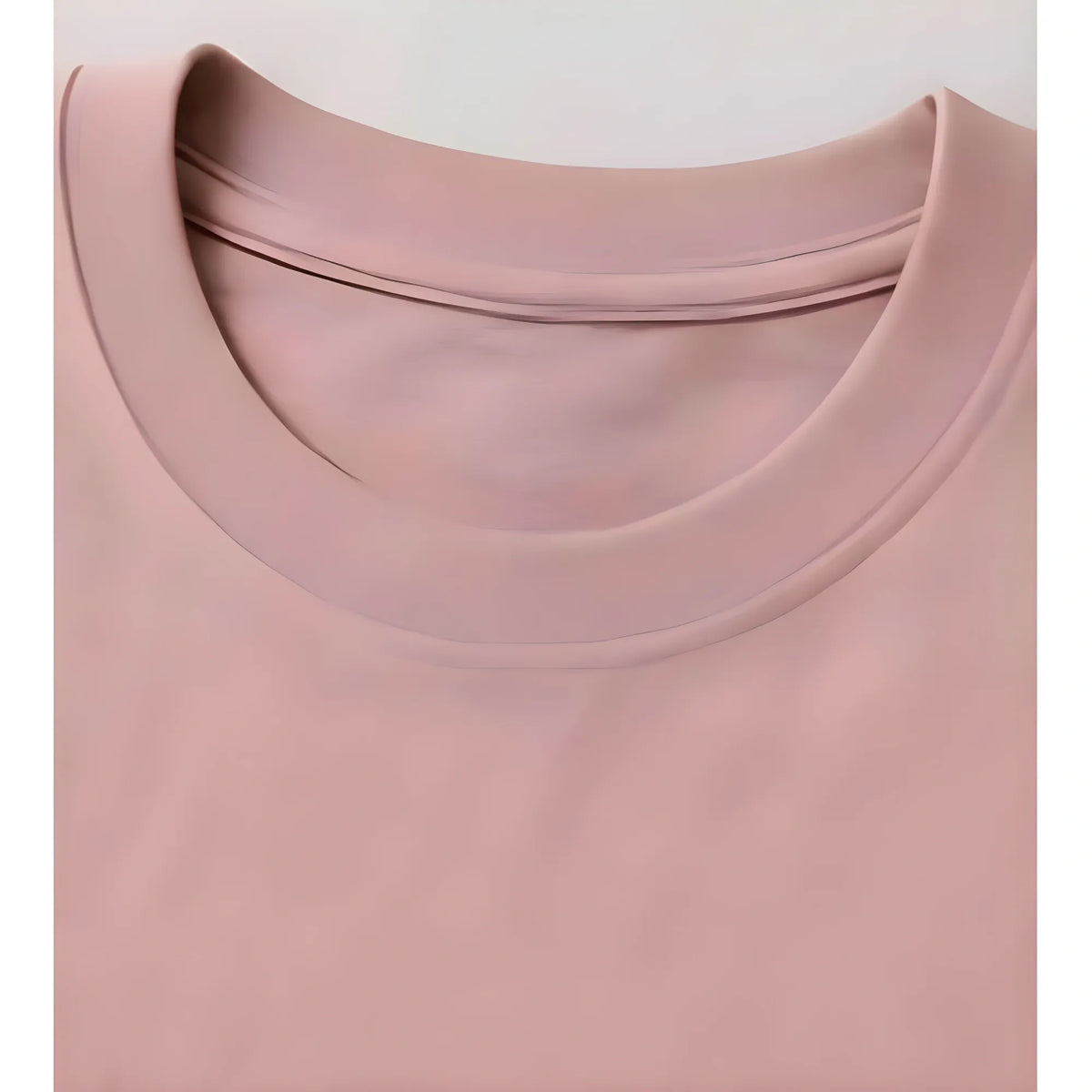 Men's Cotton Blend Printed Oversized Round Neck Half Sleeve T-Shirt (Pink)