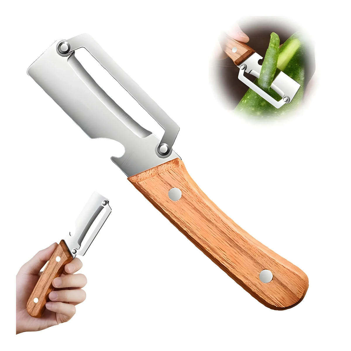 Multi Functional Vegetable Peeler (Multicolor)