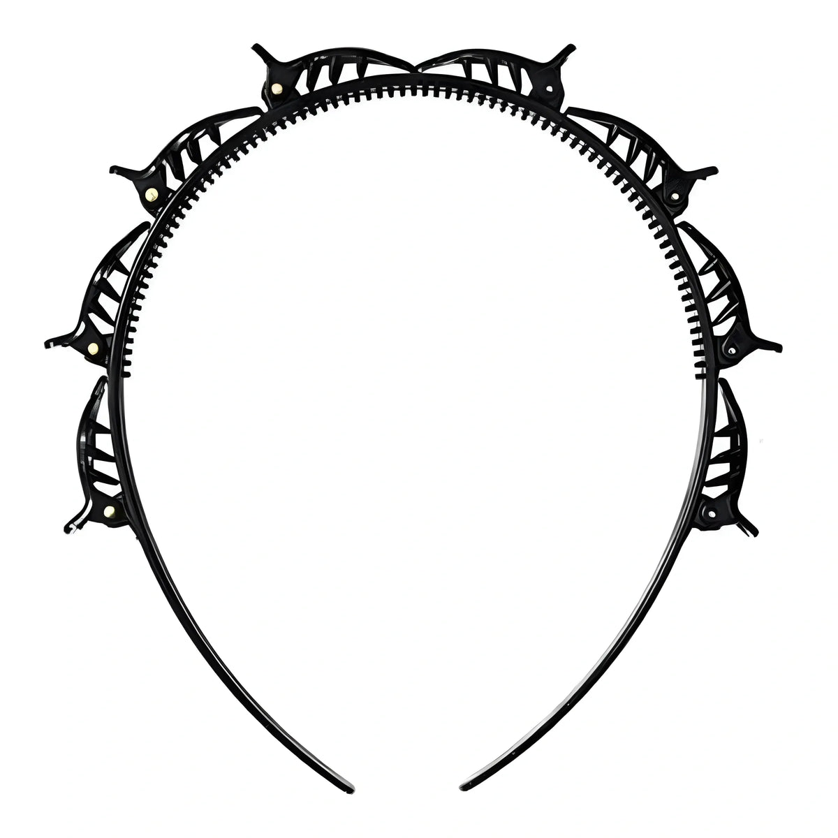 Pack Of 3_Hair Clips for Girls And Ladies – Stylish Accessories (Color: Black)
