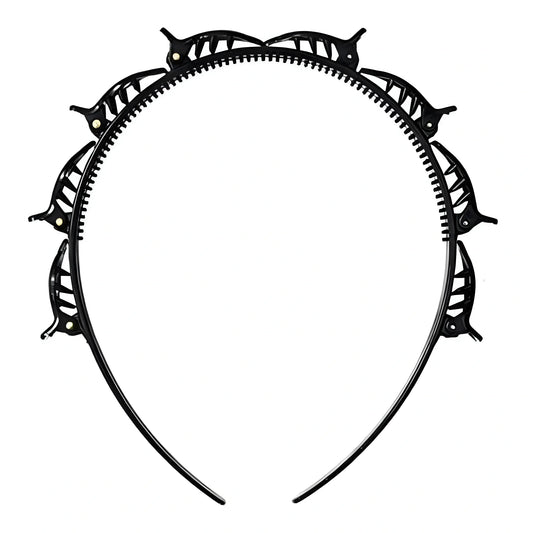 Pack Of 3_Hair Clips for Girls And Ladies – Stylish Accessories (Color: Black)