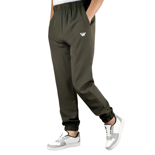 Aarya Polyster Solid Track Pant-Lower