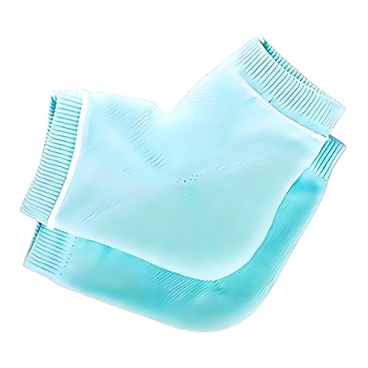 Half Gel Cotton Heel Socks (Blue)