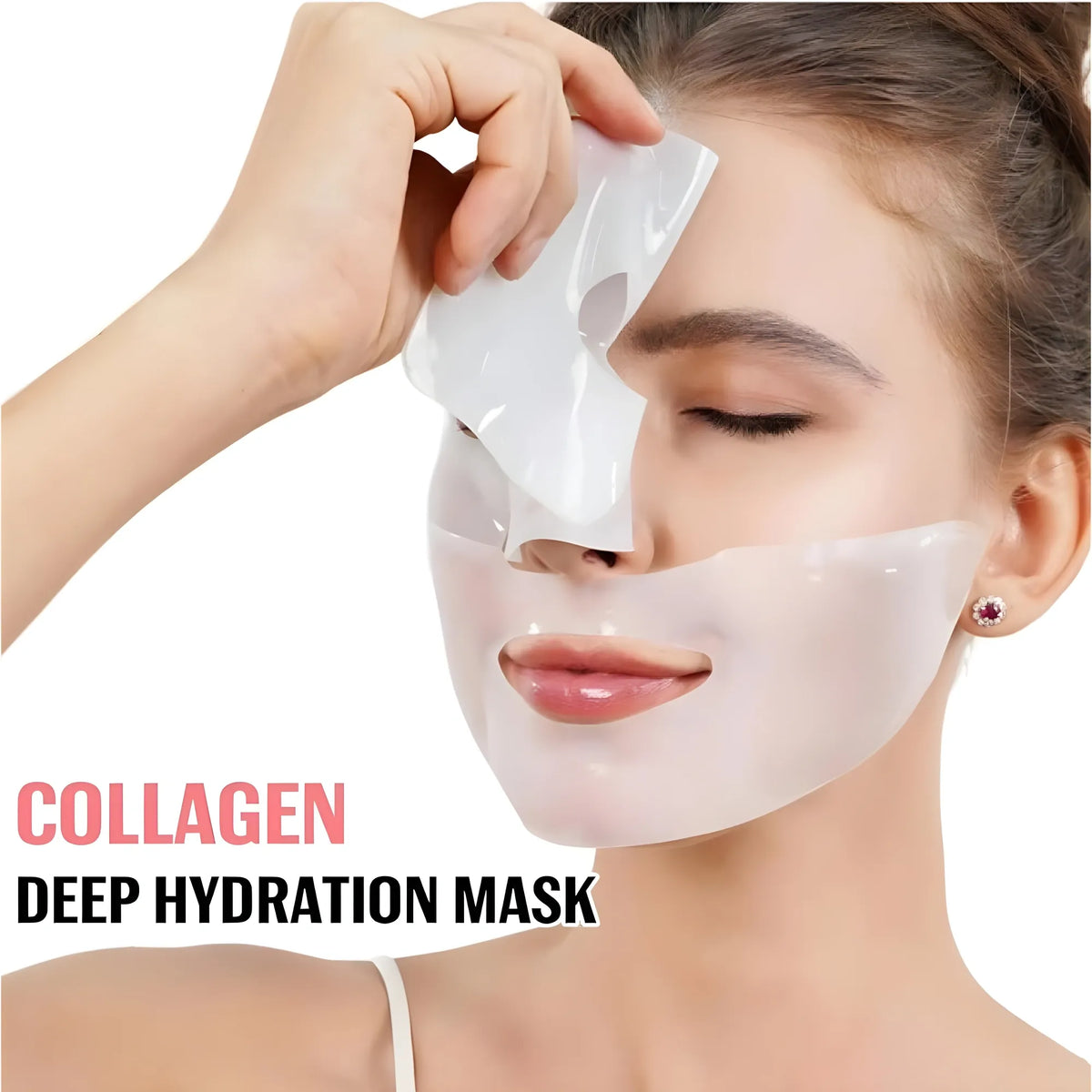 Pack of 2 Bio-Collagen Face Mask (Multicolor)