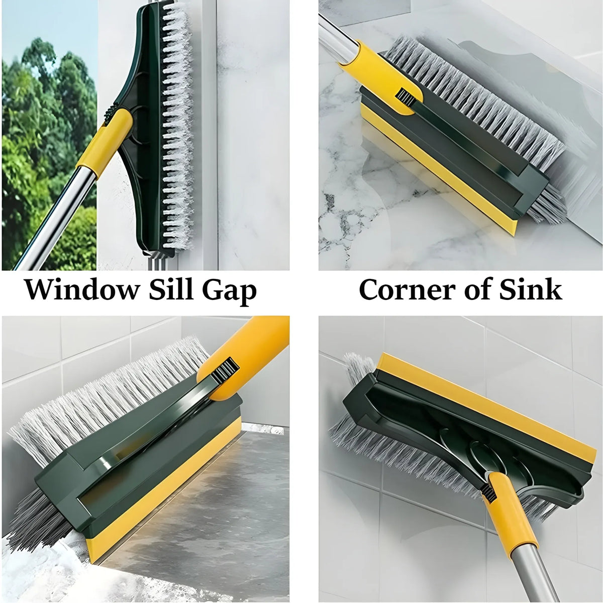 '- 3 in 1 Floor Brush (Multicolor)