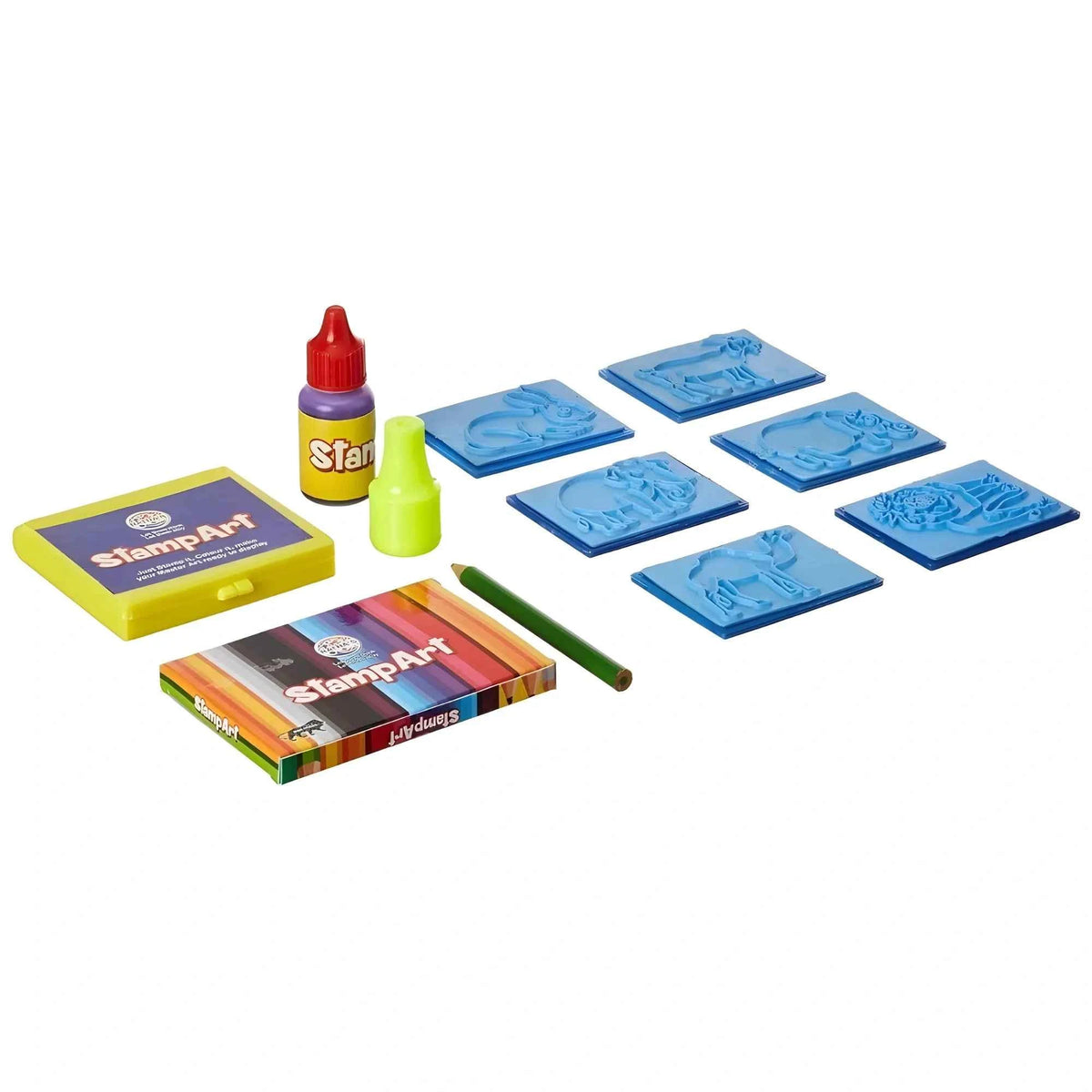 Aarya Stamp Art-Animal | Plastic | Educational Toys | + Years